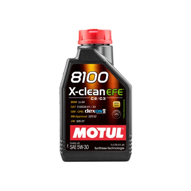 1 Liter Motul 8100 X-Clean 5w30 C3 Engine Oil (VW , Audi...